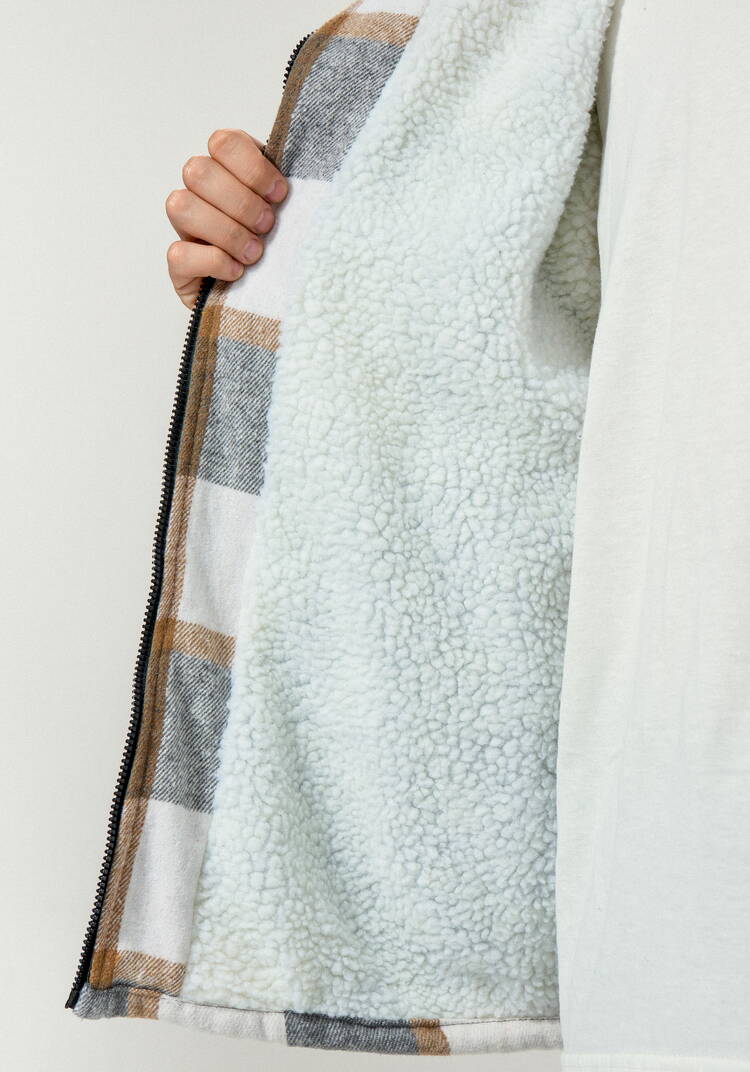 Рубашка с капюшоном и подкладом из шерпы шир.  750, рис. 41