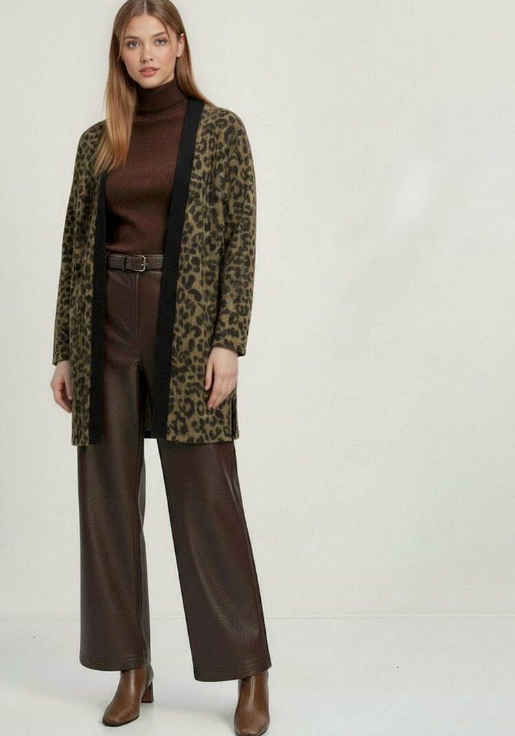 Кардиган с aнималистичным принтом шир.  750, рис. 11