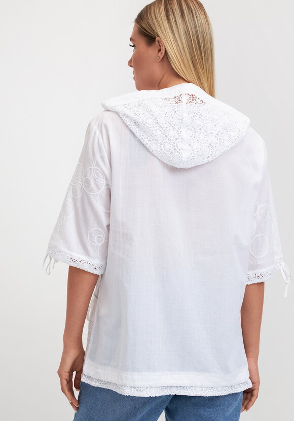 Пыльник на молнии с капюшоном шир.  580, рис. 8