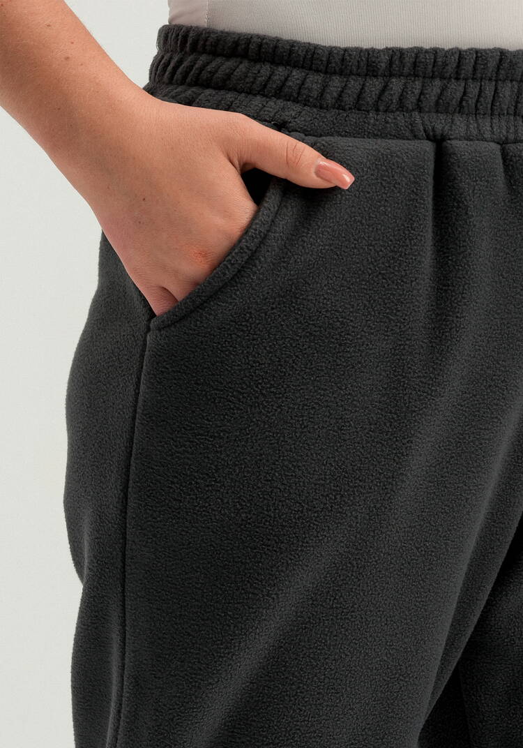 Брюки прямые из флиса на резинке шир.  750, рис. 13