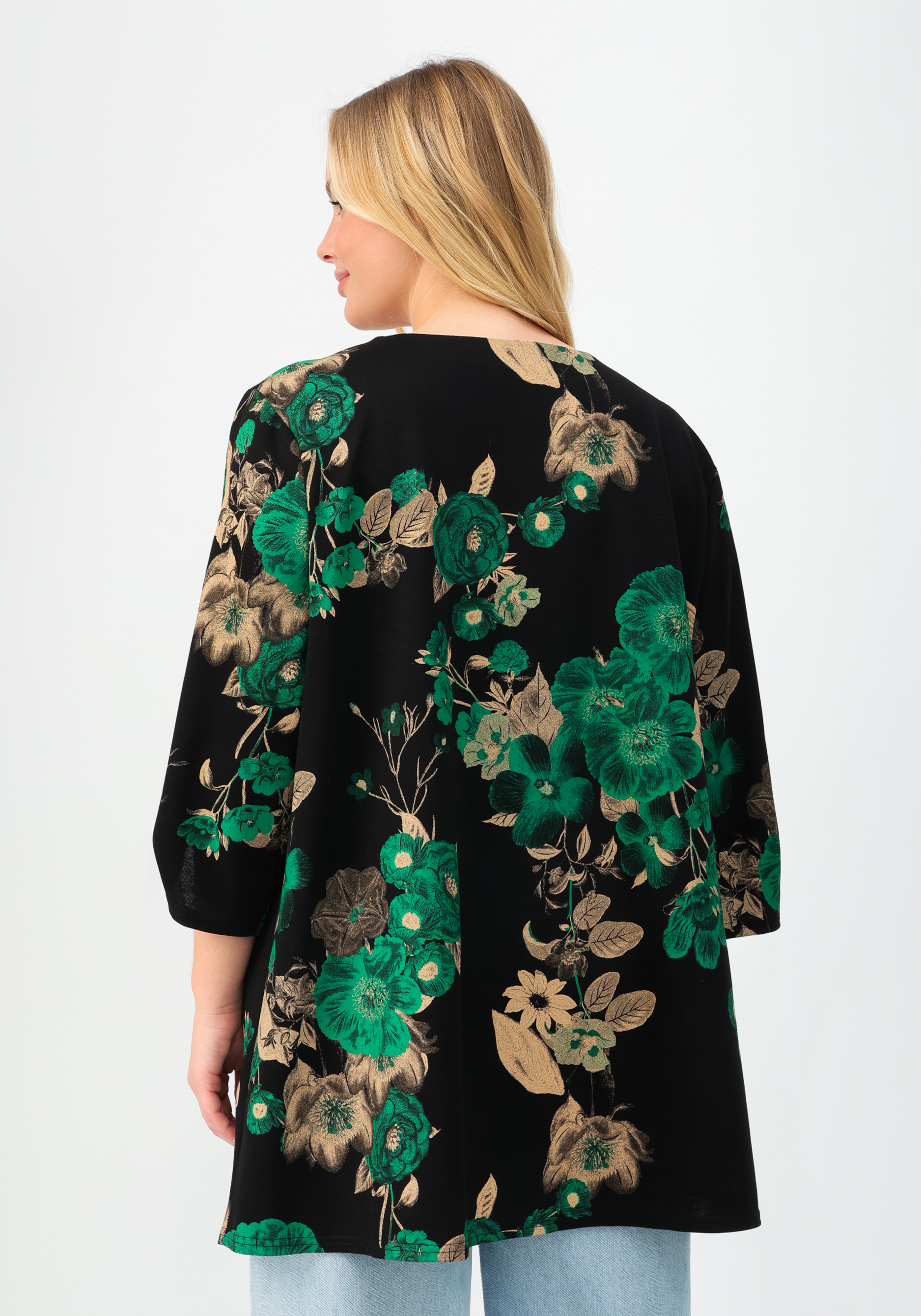 Блуза "Голди" Vittori Vi, размер 52, цвет зеленый - фото 3
