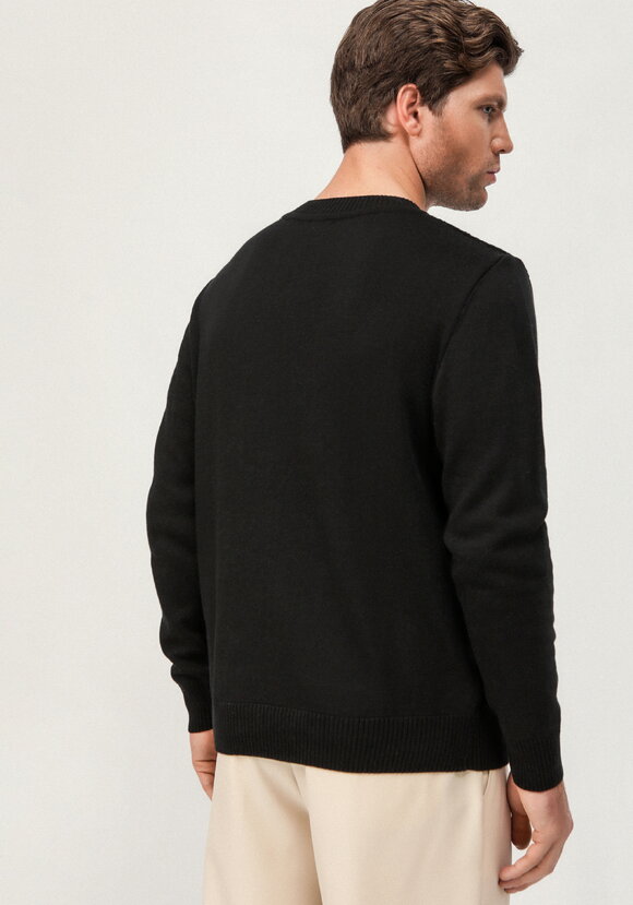 Джемпер с косами на передней полочке шир.  580, рис. 12