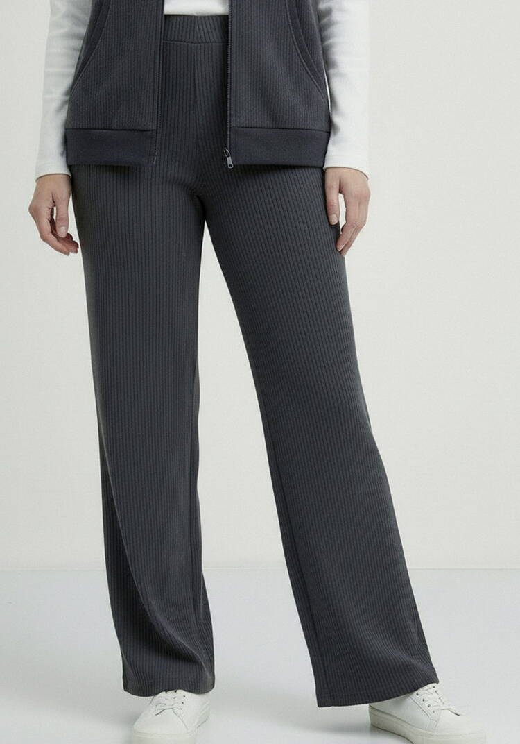 Брюки из микровельвета с начёсом шир.  750, рис. 18