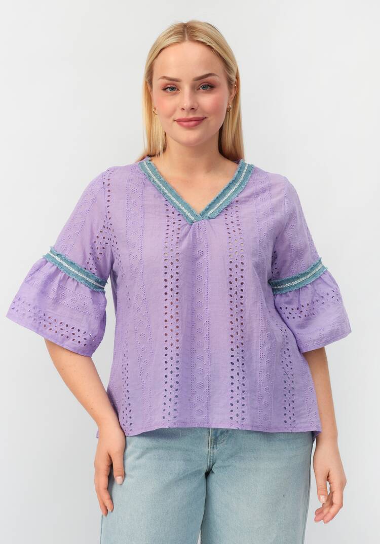 Блуза Аделя шир.  750, рис. 6