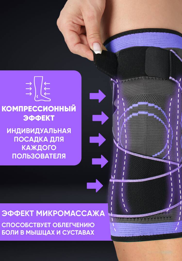 Наколенник Двигайся легко шир.  750, рис. 12