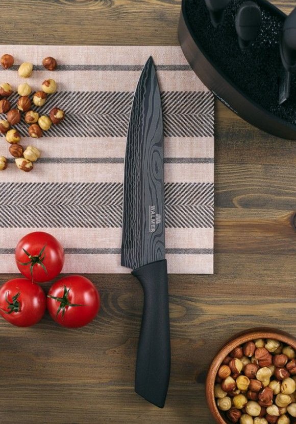 WALMER Шеф-нож Titanium, 19 см шир.  580, рис. 2