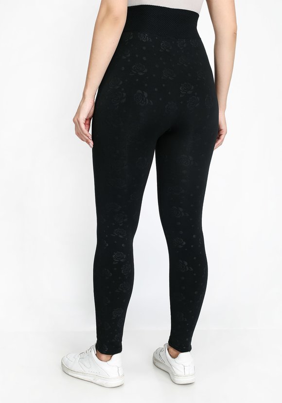 Леггинсы на высокой посадке с узором шир.  580, рис. 5