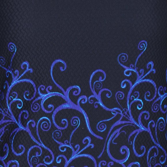 Платье с рукавом 3/4 и узором шир.  580, рис. 15