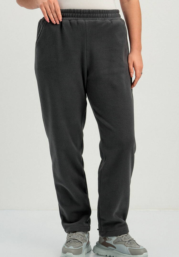 Брюки прямые из флиса на резинке шир.  750, рис. 12