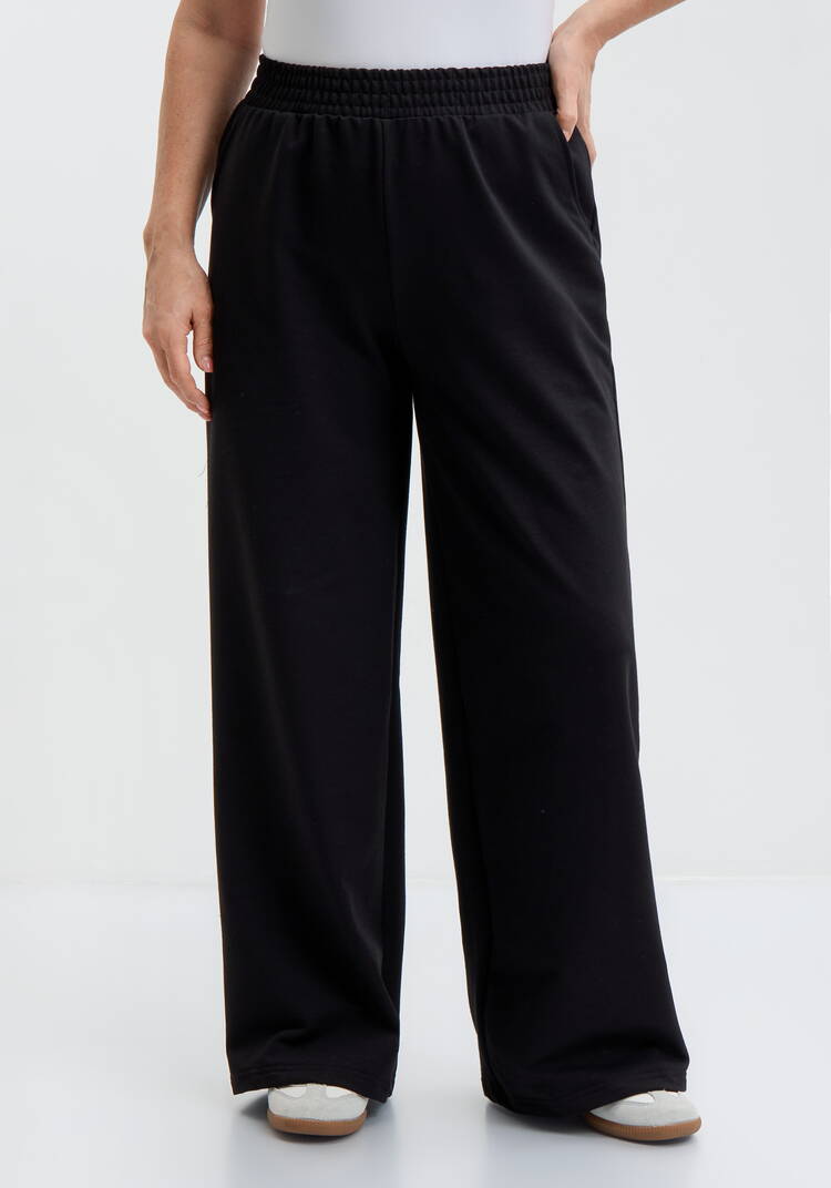 Брюки трикотажные широкие на резинке шир.  750, рис. 8