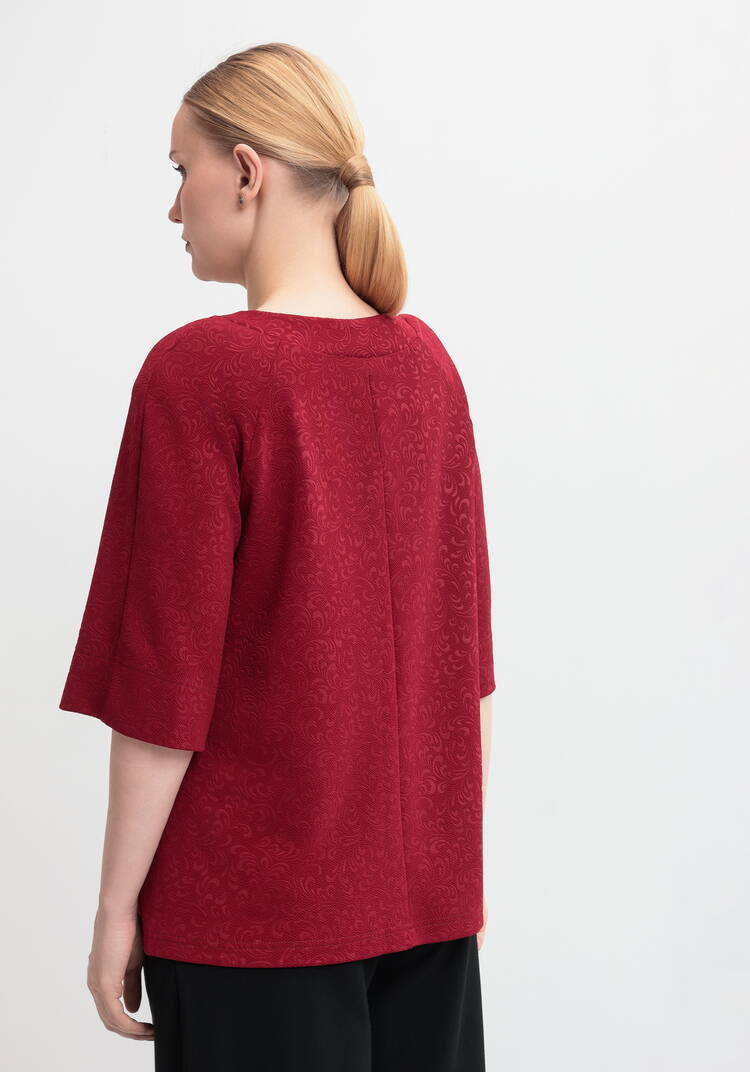 Жакет из жаккарда Лаура шир.  750, рис. 3