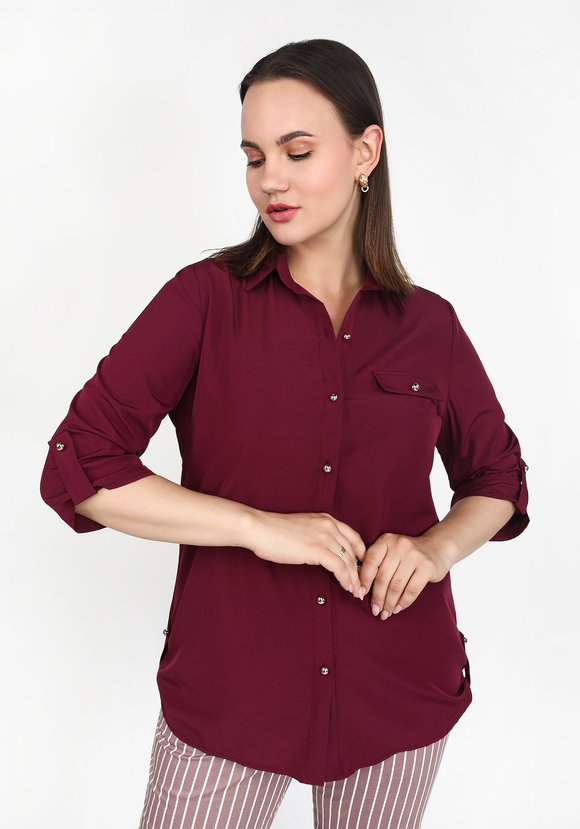 Блуза Прекрасный восторг шир.  580, рис. 8