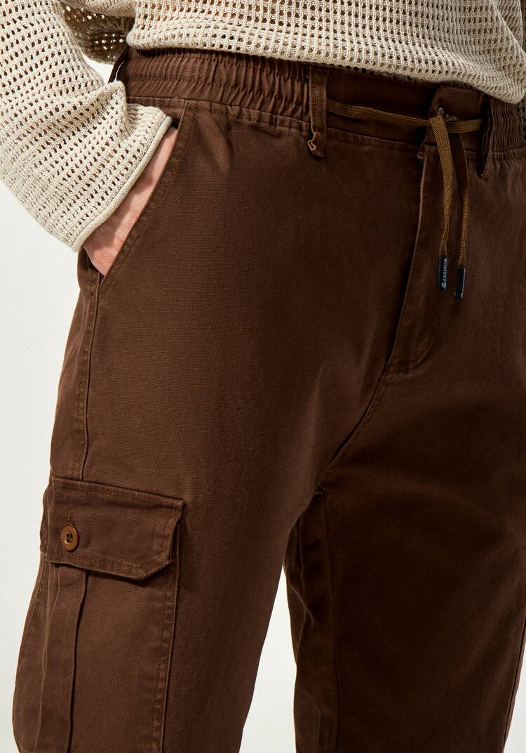 Брюки мужские с накладными карманами шир.  750, рис. 13