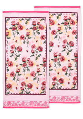 Полотенце махровое лицевое Дарина, 2 шт.