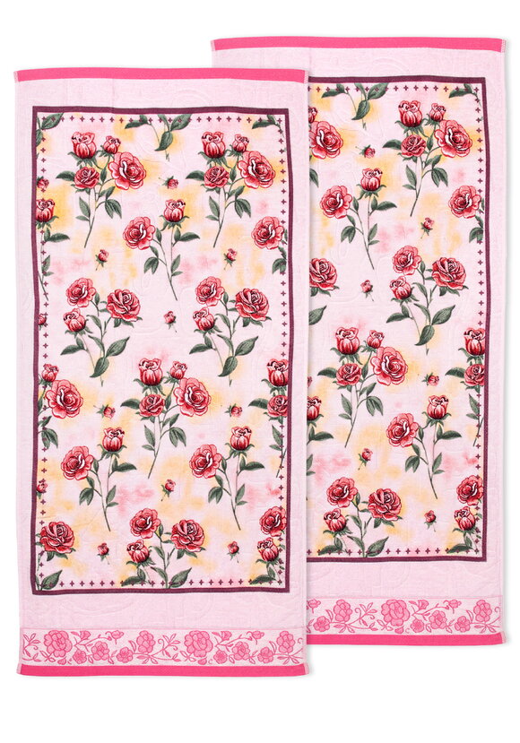 Полотенце махровое лицевое Дарина, 2 шт. шир.  580, рис. 3