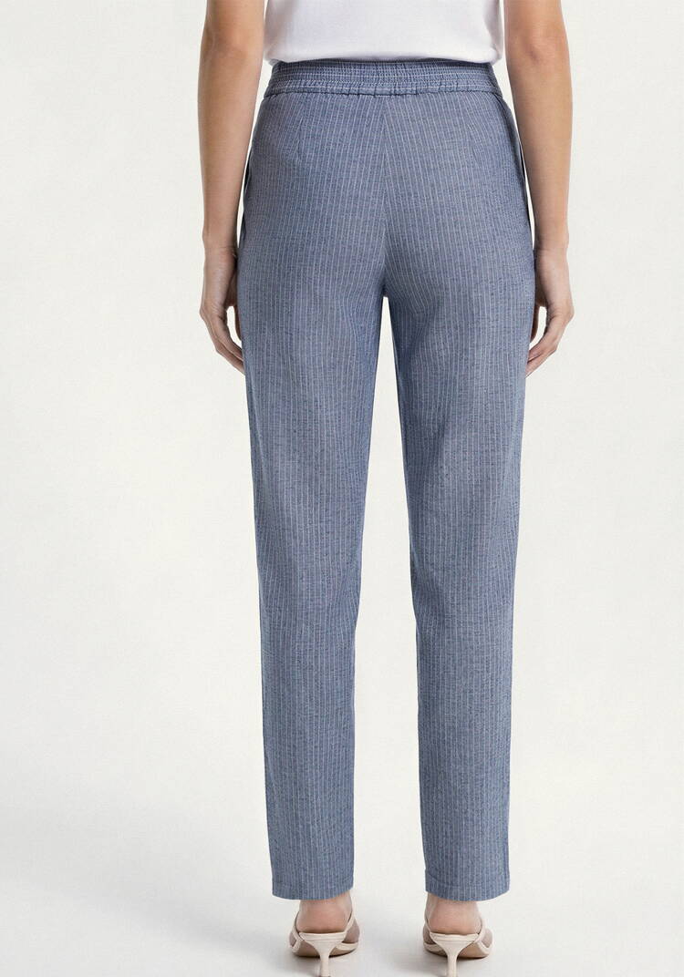 Костюм из жакета и брюк в полоску шир.  750, рис. 5