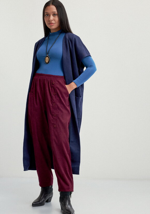 Брюки с карманом в рельефе шир.  580, рис. 8