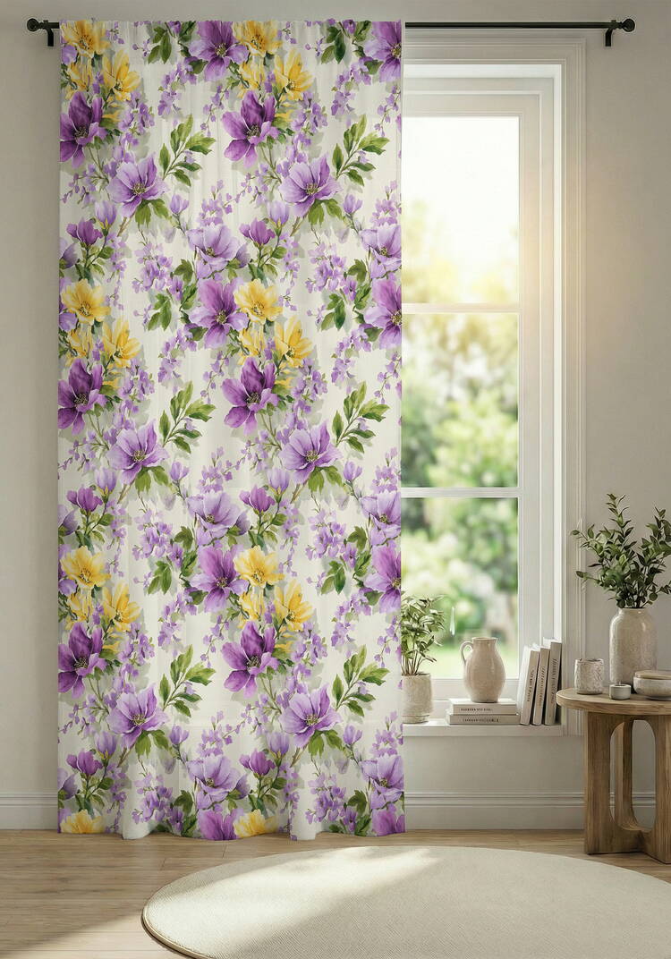 Тюль Весеннее настроение шир.  750, рис. 16