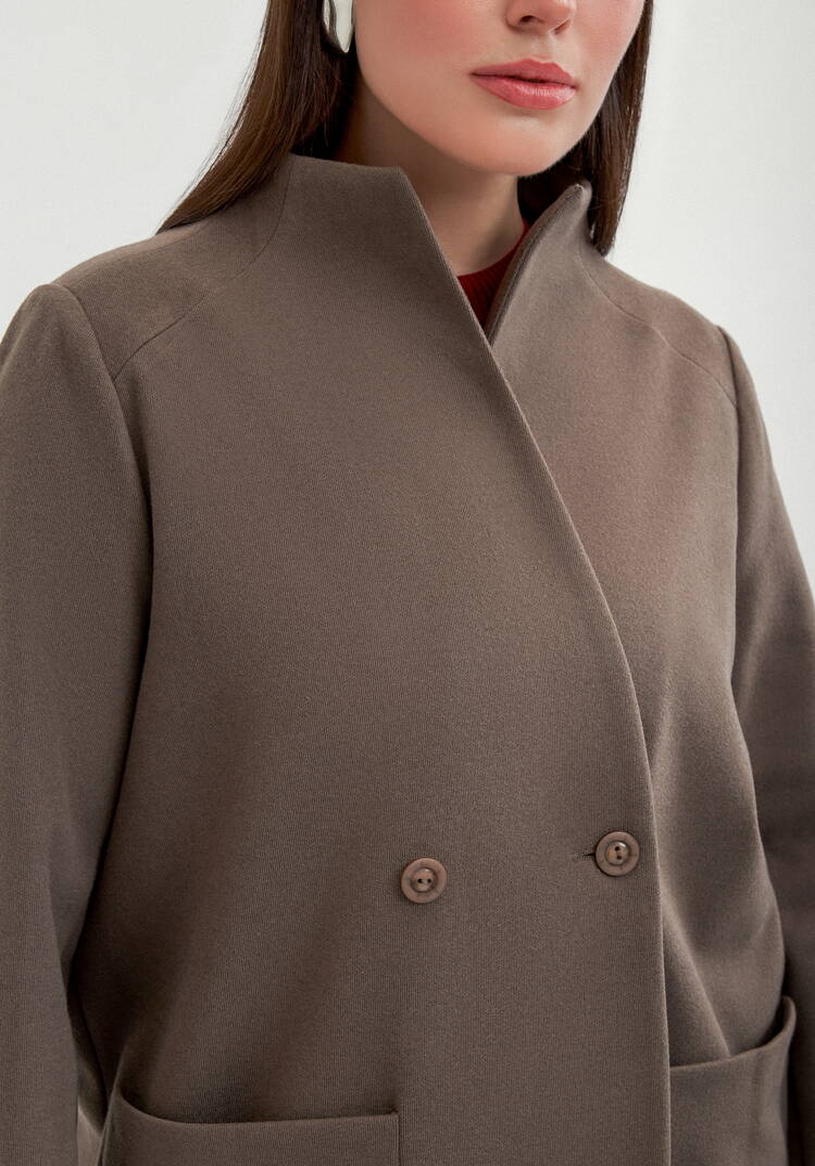 Пальто укороченное шир.  750, рис. 14