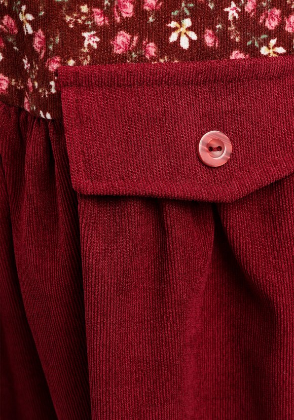 Платье комбинированное с воротником-стойкой шир.  580, рис. 14