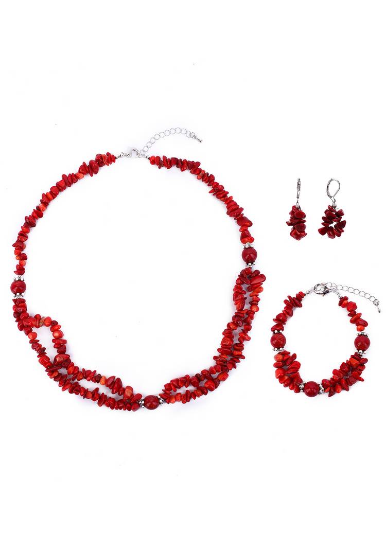 Комплект (бусы+браслет+серьги) Мариэль шир.  750, рис. 8