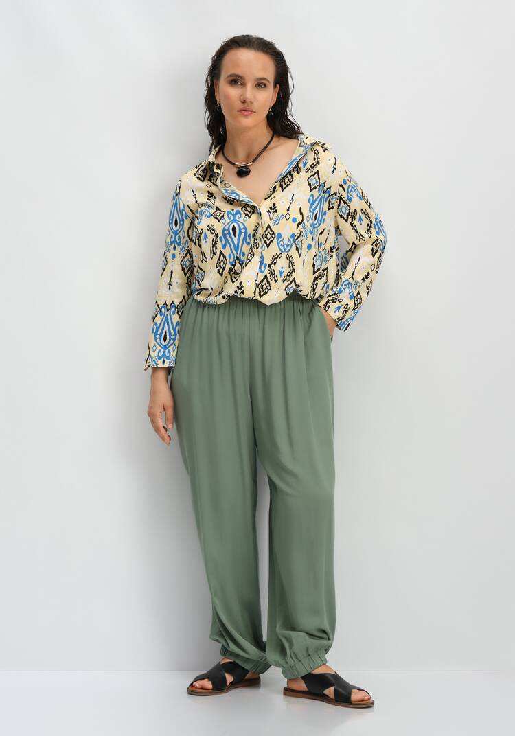 Брюки-шаровары с карманами шир.  750, рис. 16