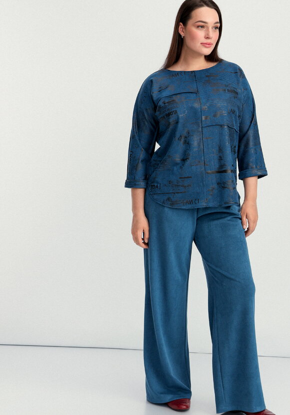 Костюм свободного кроя шир.  580, рис. 19