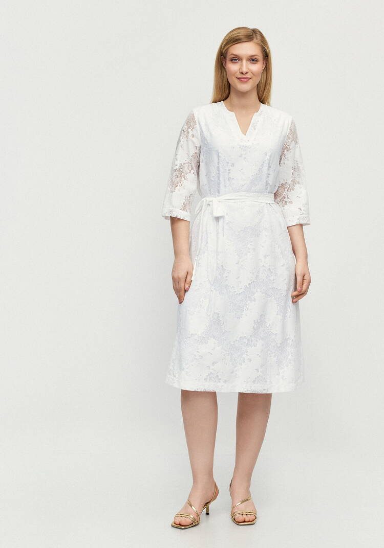 Платье Воздушная музыка кружева шир.  750, рис. 4