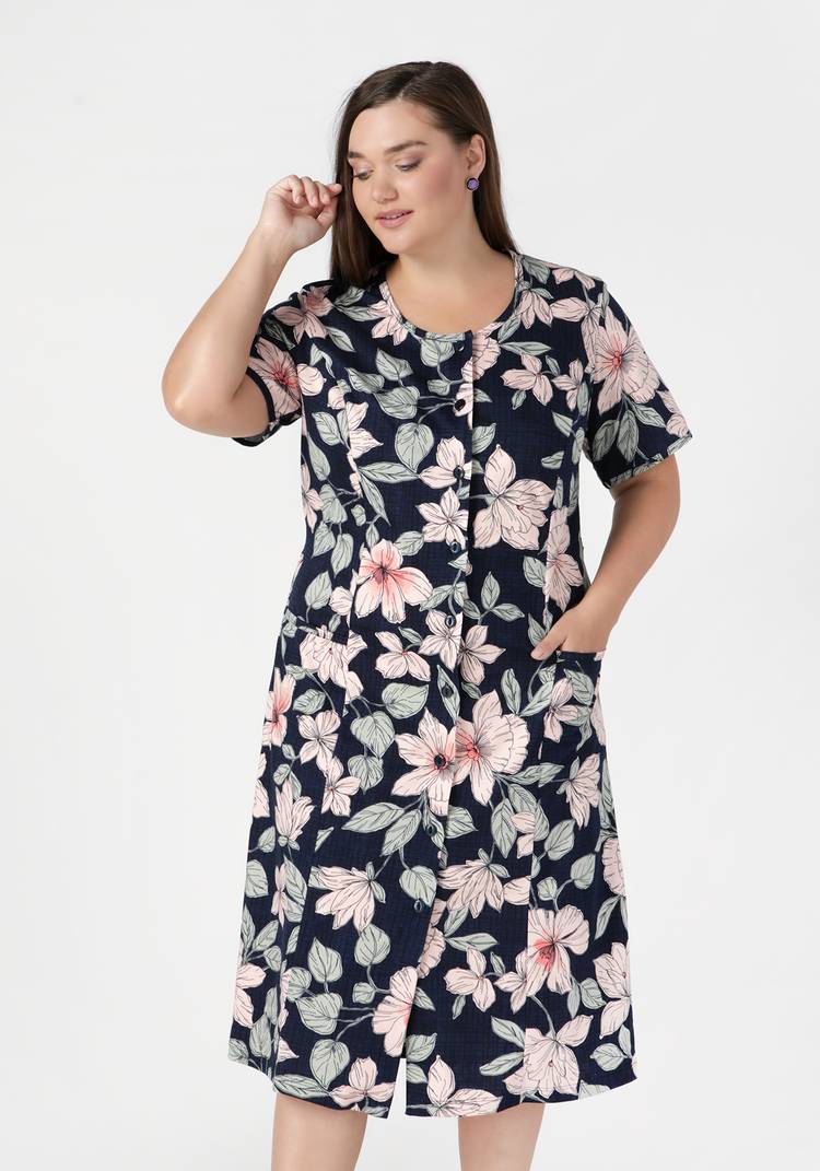 Халат ниже колена Изабелла шир.  750, рис. 3