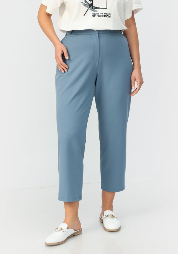 Брюки с декоративными хлястиками шир.  580, рис. 14