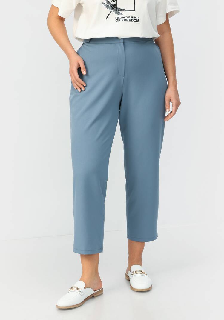 Брюки с декоративными хлястиками шир.  750, рис. 14