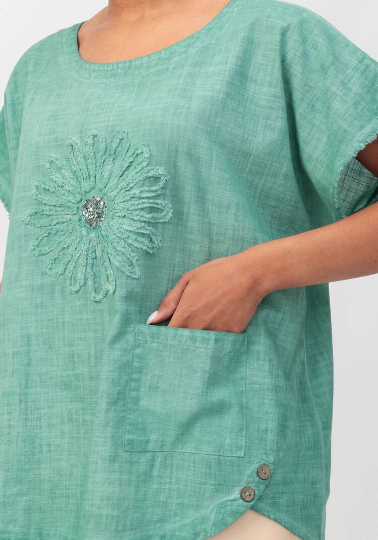 Блуза Магдалина шир.  750, рис. 5