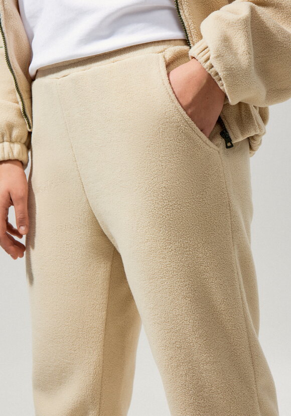 Брюки прямые из флиса шир.  580, рис. 4