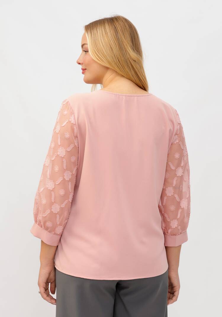 Блуза с шифоновыми рукавами 3 / 4 шир.  750, рис. 15