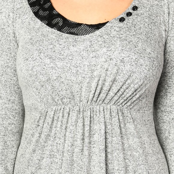 Платье с завышенной талией шир.  580, рис. 5