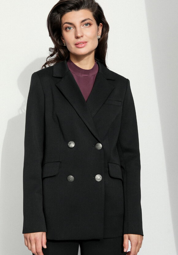 Пиджак на подкладке двубортный шир.  580, рис. 4