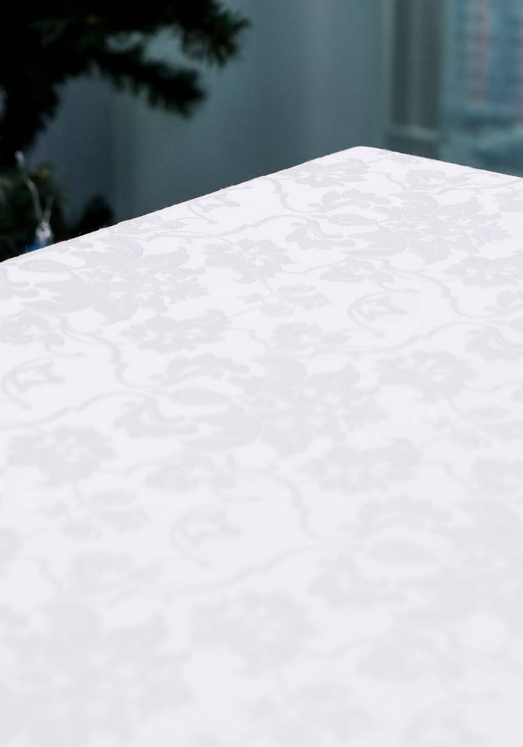 Скатерть жаккард с дорожкой Новогодняя шир.  750, рис. 6