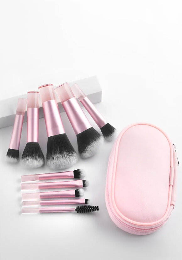 Набор кистей для макияжа Розовый шик шир.  580, рис. 2