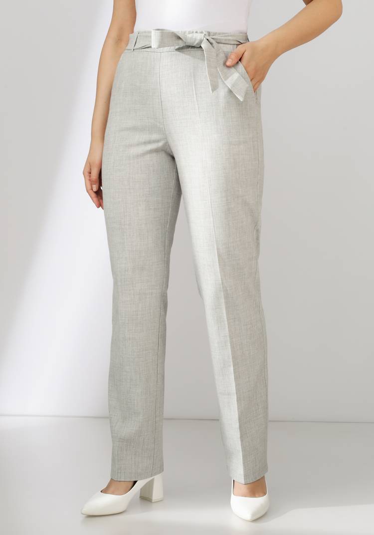 Брюки классические на широкой резинке шир.  750, рис. 9