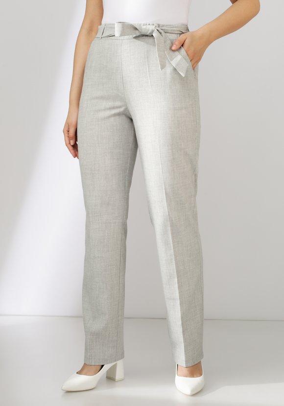 Брюки классические на широкой резинке шир.  580, рис. 9