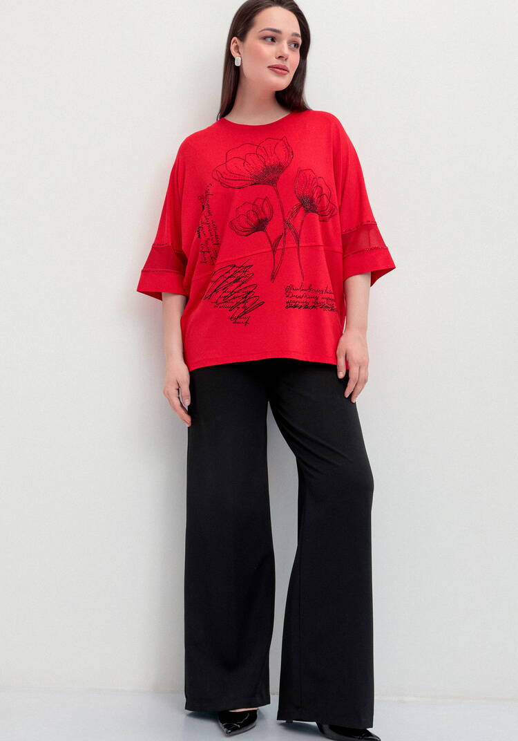 Блуза Марьям шир.  750, рис. 7