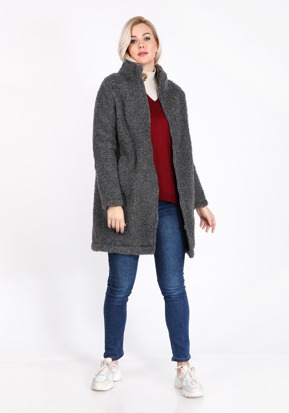 Пальто из овечьей шерсти шир.  580, рис. 21