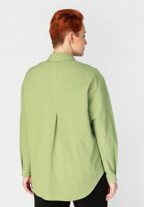 Рубашка с накладными карманами шир.  580, рис. 3