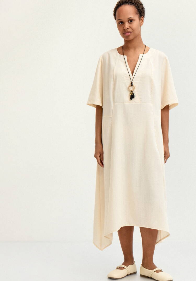 Платье свободного кроя с подвеской шир.  750, рис. 4