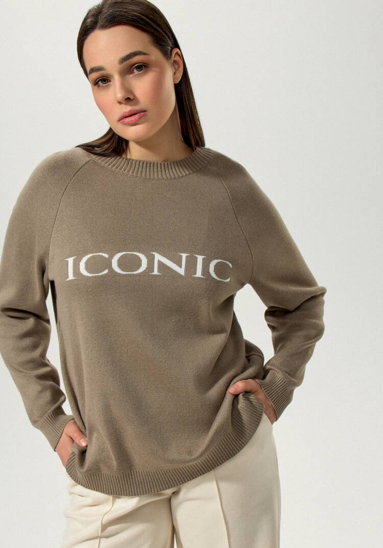 Джемпер с леттерингом шир.  750, рис. 5