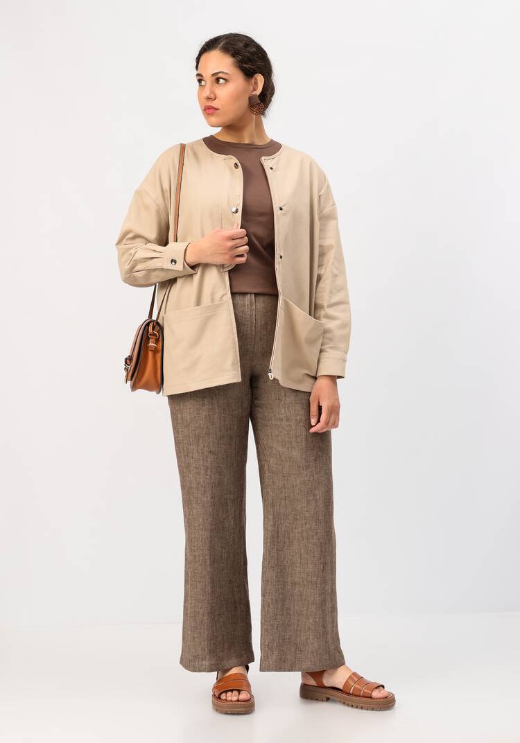 Пиджак с боковыми накладными карманами шир.  750, рис. 2