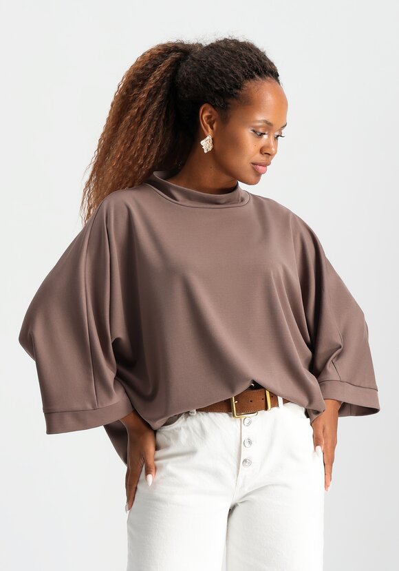 Блуза из плотного трикотажа шир.  580, рис. 1