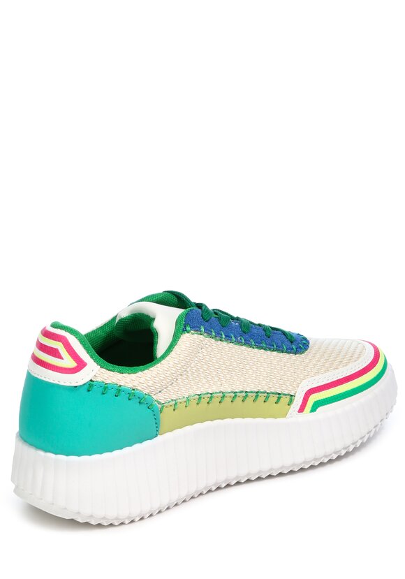 Кроссовки женские Мультиколор шир.  580, рис. 3