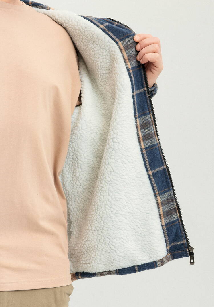 Рубашка с капюшоном и подкладом из шерпы шир.  750, рис. 8