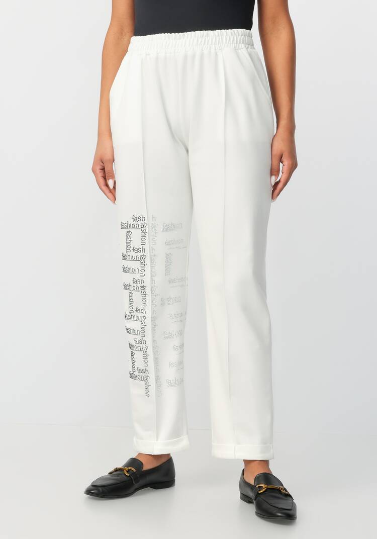 Костюм из брюк и блузы Мия шир.  750, рис. 18